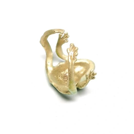 Tree Frog Ring & Earrings