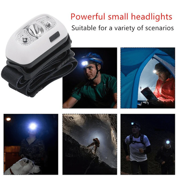 2022 Super Bright Light Sensor Mini Led Headlamp