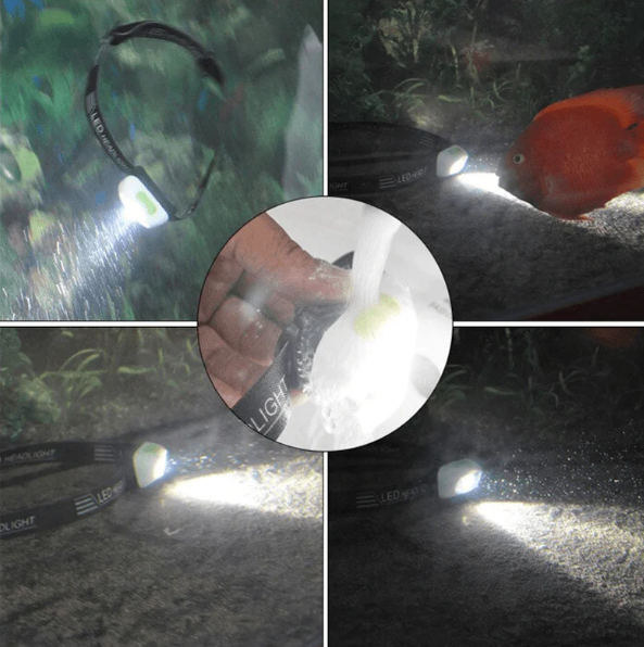 2022 Super Bright Light Sensor Mini Led Headlamp